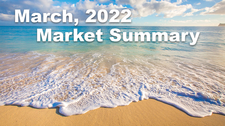 2022年3月ハワイ不動産市場 – 簡単まとめ！