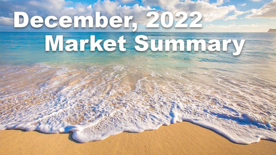 2022年12月ハワイ不動産市場 – 簡単まとめ！