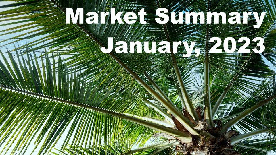 2023年1月ハワイ不動産市場 – 簡単まとめ！