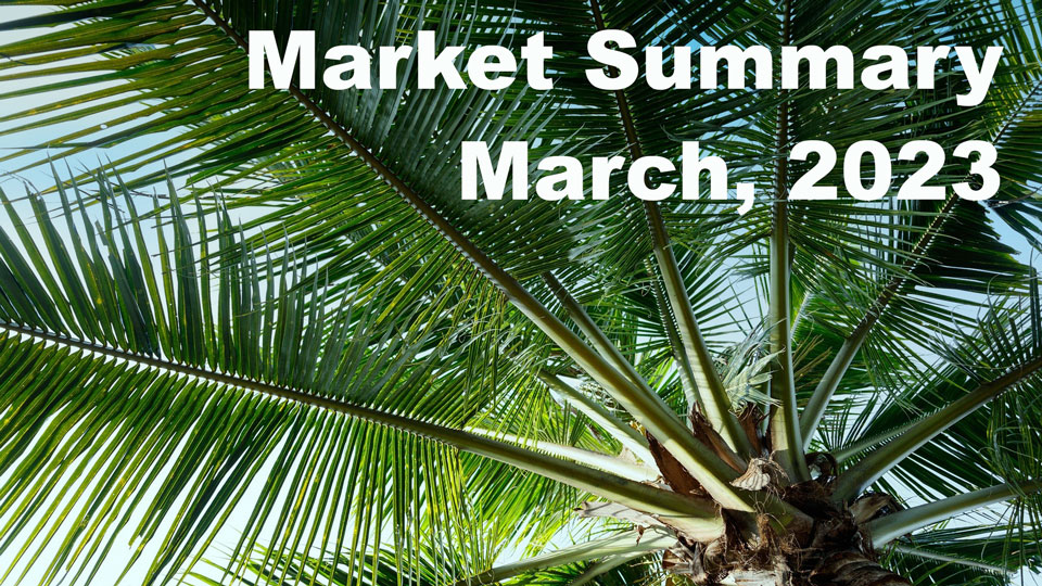 2023年3月ハワイ不動産市場 – 簡単まとめ！
