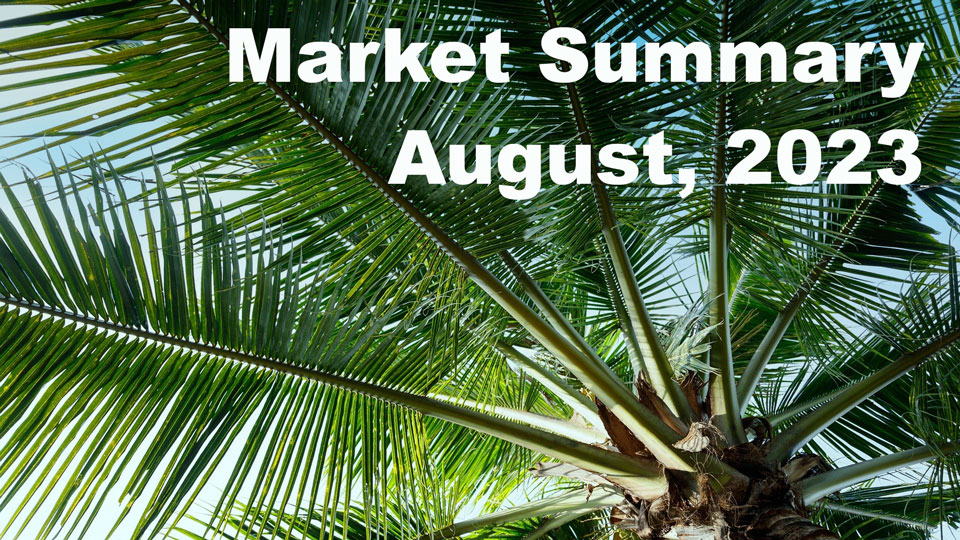 2023年8月ハワイ不動産市場 – 簡単まとめ！