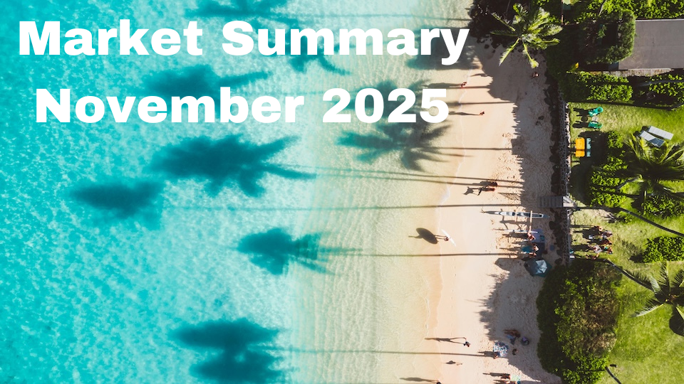 2025年11月ハワイ不動産市場 – 簡単まとめ！
